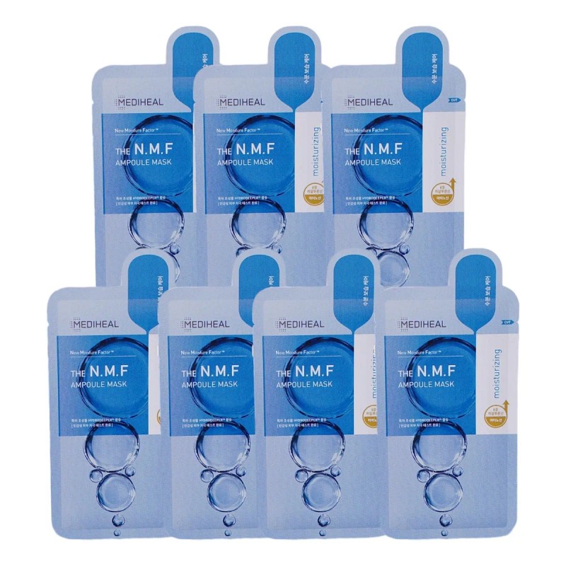 Mediheal, Mascarilla De Belleza En Ampolla De Nmf 20 Piezas