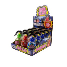 Kidsmania Sour Blast Candy Spray Grenades 12 Pieces