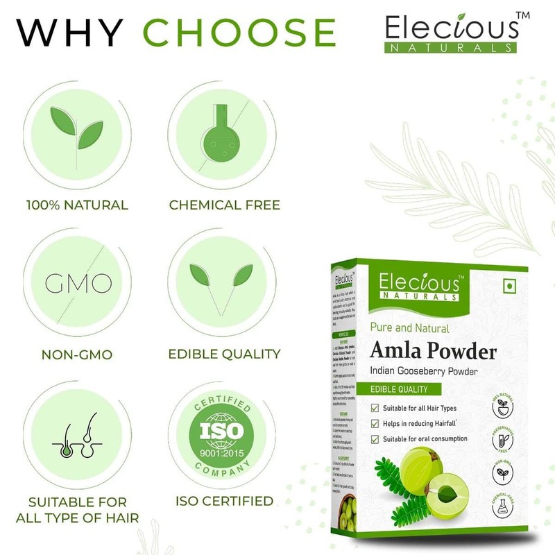 Nutranix Nutranix Hrz Amla Indian Gooseberry Powder for Hair Growth