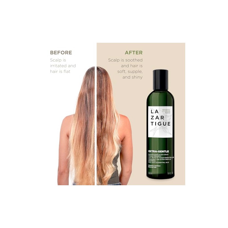 Lazartigue Extra-Gentle Shampoo For Women 8.4 oz Shampoo