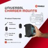 48 Tools The Original Universal Charger Mounts - Wall-Mounted, Portable