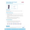 Medically Approved: Woven Stretch Elastic Knee Sleeve with Spiral Stays