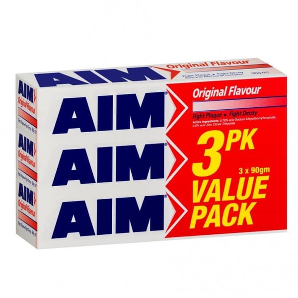 Aim Buy Aim Toothpaste Original Triple Pack 90g Online