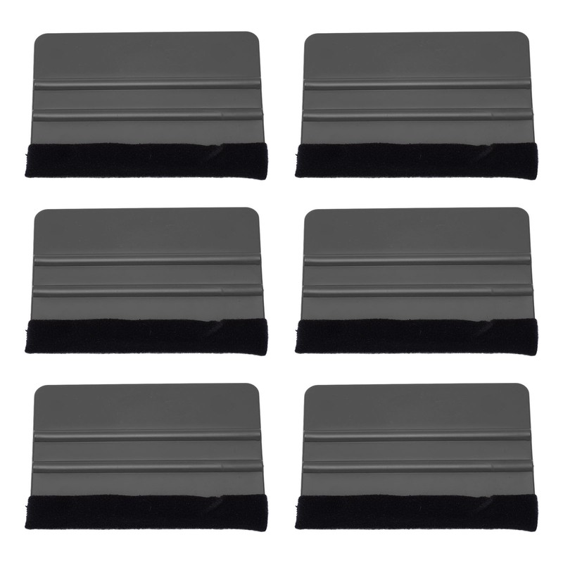 10Pcs Car Vinyl Scraper Scratch Resistant Professional Vinyl Felt Squeegee