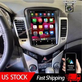 Car Apple Carplay Radio For Chevy Cruze 2009-2015 Android 13 GPS Stereo w/Camera