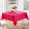 Counfeisly 6 Pack Rectangle Tablecloth Stain Resistant Wrinkle Free Silkly