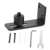 TEHAUX Sliding Door Floor Guide Swing Stop for Barn Doors