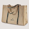 Pelli Tamarama Deluxe Tote - Jute Weave Cork Lining