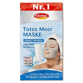 Schaebens Dead Sea Mask Pack of 10 x 15 ml