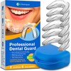Charmpoo Night Guards for Teeth Grinding - Mouth Guard for Bruxism, TMJ Relief & Jaw Clenching - Pack of 6 with 2 Sizes