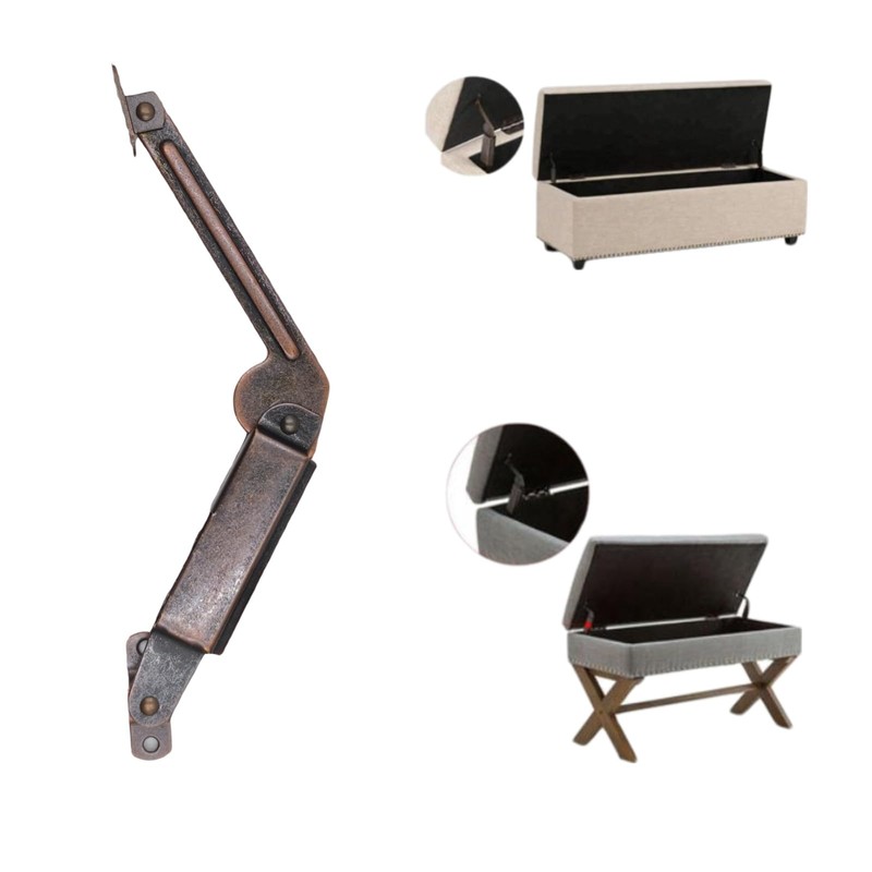 HZyizhihang 1 Pair of Self-Balancing Lid Support Hinges, Left and