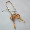 Brass Screw Lock Keychain-Simple Style Heavy Duty Car Key Organizer,