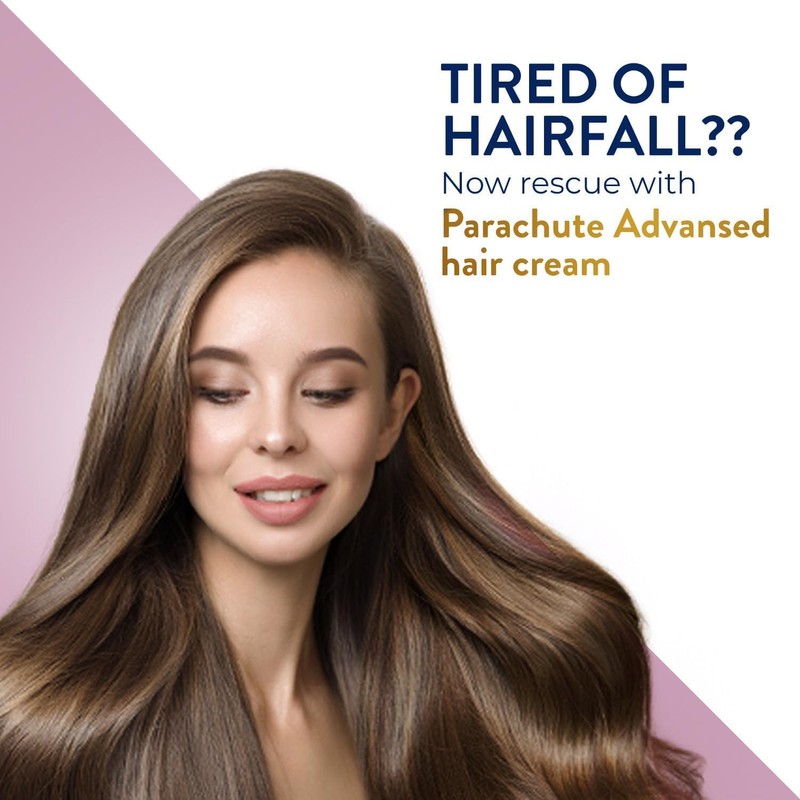 Parachute Gold Anti Hairfall Hair Cream 4.7 Fl oz |Pack