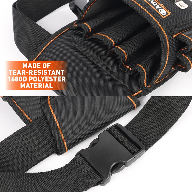 AMARTISAN Tool Pouch with Belt Clip Electrician Tool Belts Multi-functional