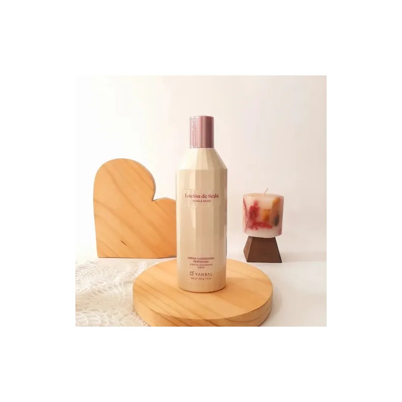 Loción De Seda Rosa Musk Yanbal Rosa Y Musk