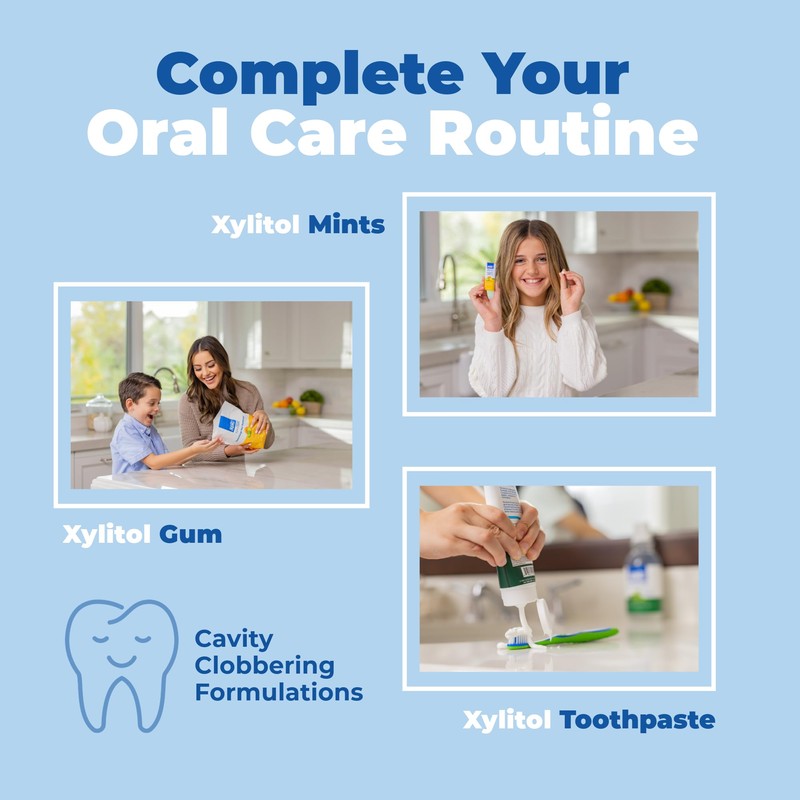 Epic 100% Xylitol Mints - Aspartame Free, Sugar Free -