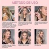 6pzs Curly Ondas En Cabello Rizos Sin Calor Tubo2 Scrunchie