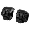 HCmotorku Motorcycle 1" 25mm Handlebar Switch Control with Wiring Harness