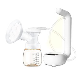 Extractor de leche eléctrico portátil para amamantar 3 modos 9 Nivel de succión 45  Calentamiento de leche a temperatura constante Bajo nivel de...   