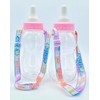 Baby Bottle Piggy Bank Cute Coin Transparent Plastic for Boys/Girls,Teens.