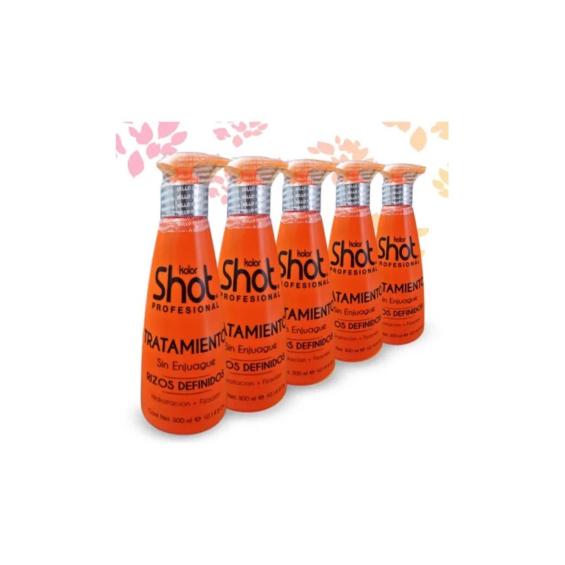 Kit Tratamiento Activador De Rizos Definidos 5 Pzs