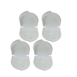 Dentojoy Dental Orthodontic Retainer/Aligner Case/Box/Mouth Guard and Denture Storage in White Colour (6)