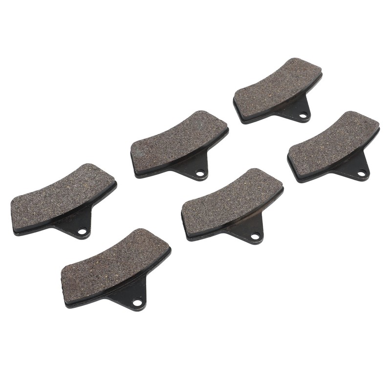 6PCS Brake Pads Low Noise Aging Resistant Consistent Braking Replacement
