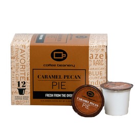 Caramel Pecan Pie Coffee Pods by Coffee Beanery | 12ct Medium Roast Arbica Coffee
