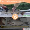 Waterproof Fish Measuring Tape- Transparent 38" Boat Ruler Sticker for