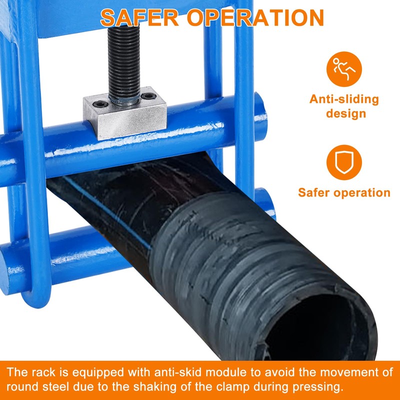JIAWANSHUN Gas Pipe Squeeze-off tool, Shut Off Tool for 1/2-2.5in
