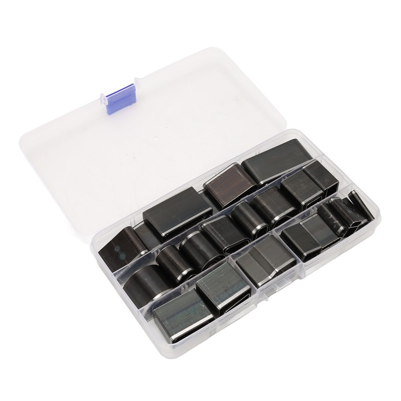 55Pcs Hollow Punch Cutter High Carbon Steel Rich Sizes Box