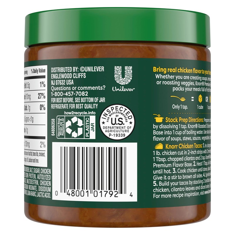 Knorr Premium Flavor Base Roasted Chicken Versatile & Easy to