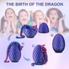 Mydethun 3D Printed Dragon Egg with Dragon Inside - Unique