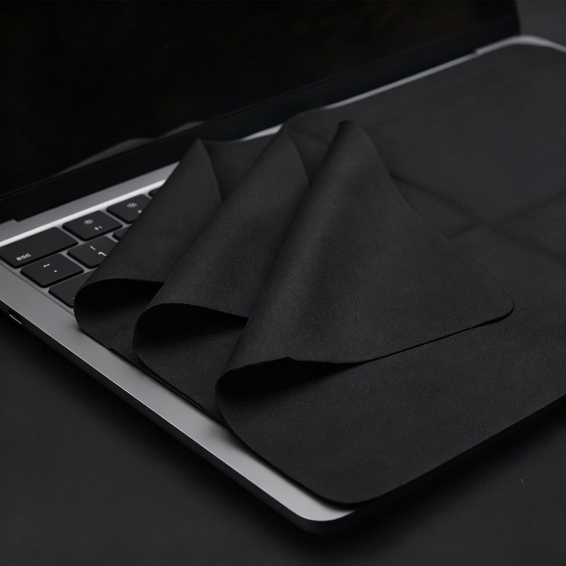 3 Pack Screen Keyboard Imprint Protection Microfiber Liner and Cleaning