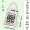 Alice Inspired Gift Wonderland Botanical Gardens Tote Bag Talking Flowers