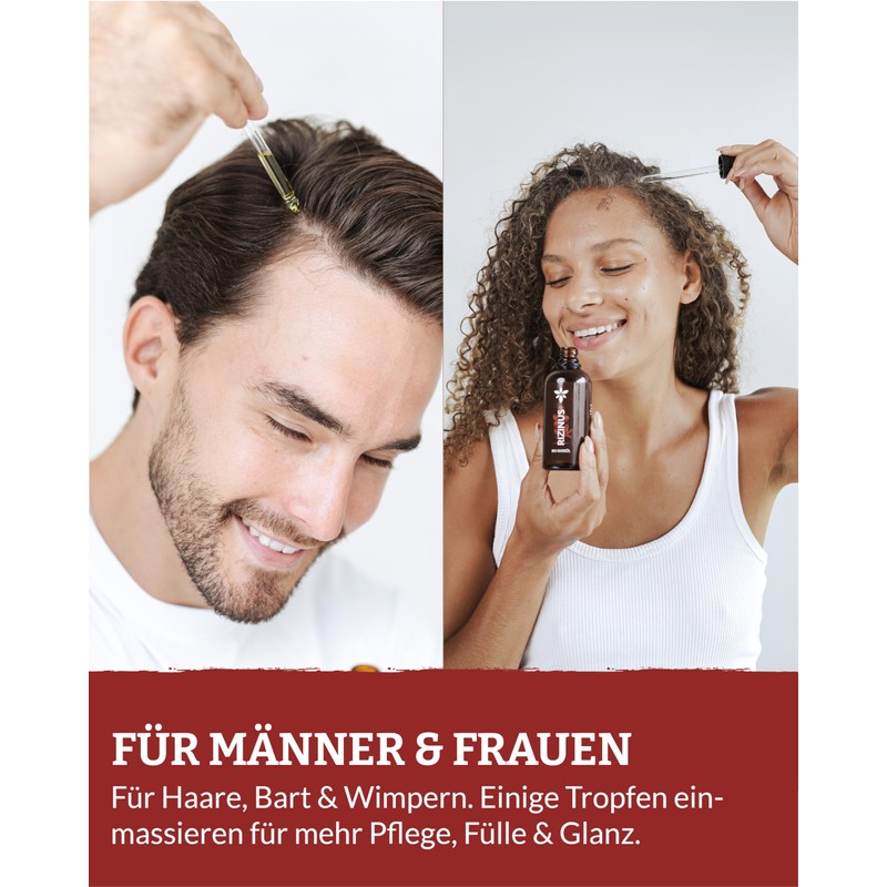 Heldengrün® Organic Castor Oil Hair [100% Natural Pure] - Castor