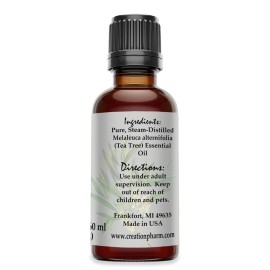 Tea Tree Essential Oil 2 oz -Aceite esencial de árbol de té For Aromatherapy Dif