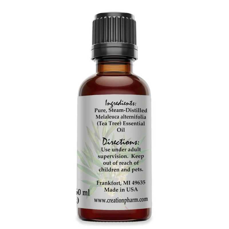 Tea Tree Essential Oil 2 oz -Aceite esencial de árbol