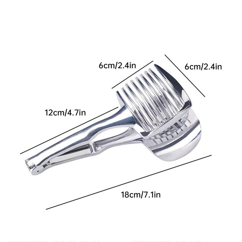 AIMALL Multifunctional Lemon Slicer with Handle – Stainless Steel Fruit