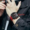 Mini Focus Mens Watches 3ATM Waterproof Chronograph Movement Watches with