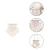 Gotetiso Pack of 5 Macrame Pendants Mini Macrame Wall Hanging