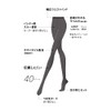Gunze SB565 Women's Sheer Tights, Sabrina, 3 Pairs Set, Deep