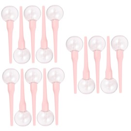 Ipetboom 15pcs Lollipop Shape Empty Lip Gloss Tubes Refillable Containers for Liquid Lipstick Portable Lightweight for Design