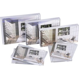 Henzo Clear Style Acrylic Photo Frame, Transparent, 10 x 20 cm