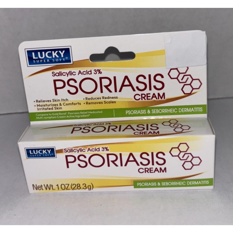 Lucky Super Soft Psoriasis Sallcylic Acid 3% 1 Oz 28.3