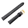 BISONSTRAP Leather Watch Straps, Soft Replacement Bands with Polished Buckle,12mm,