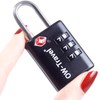 TSA Approved Luggage Locks Suitcase Locks with INDICATOR OPEN ALERT