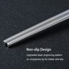 Titanium Plated Chopstick Stainless Steel Chopsticks Metal Chopsticks Reusable Dishwasher