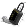 Lock Box, Key Lock Box Outdoor with Code, Made of