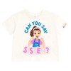 Ms. Rachel Toddler Girls Matching Family T-Shirt White Sister 3T